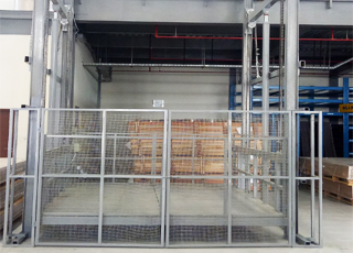 导轨式升降货梯如何控制升降速度？ued官网体育液压升降机厂家来解答